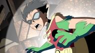 Robin scarred and beaten in the episode (Image via Cartoon Network)